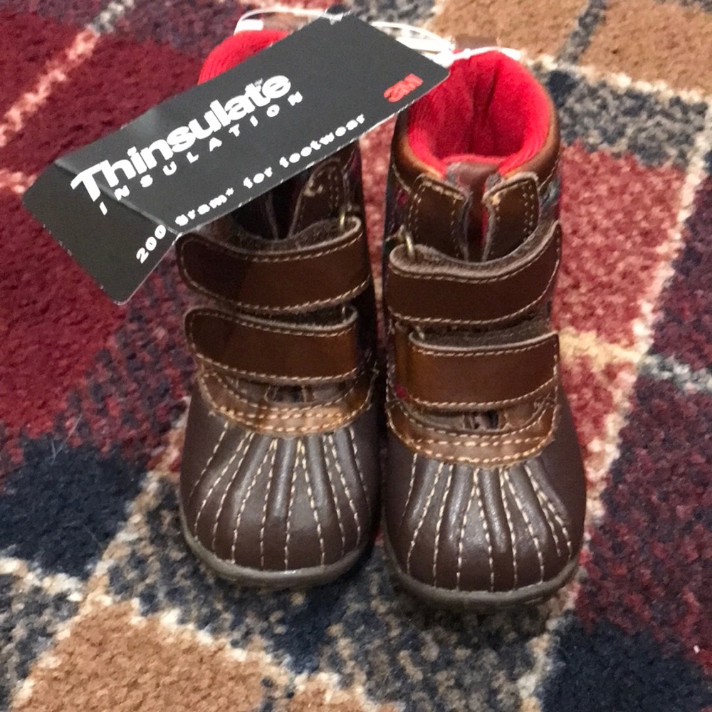 Baby boots. Never worn. Size 3 months
